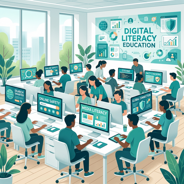 برنامج محو الأمية الرقمية